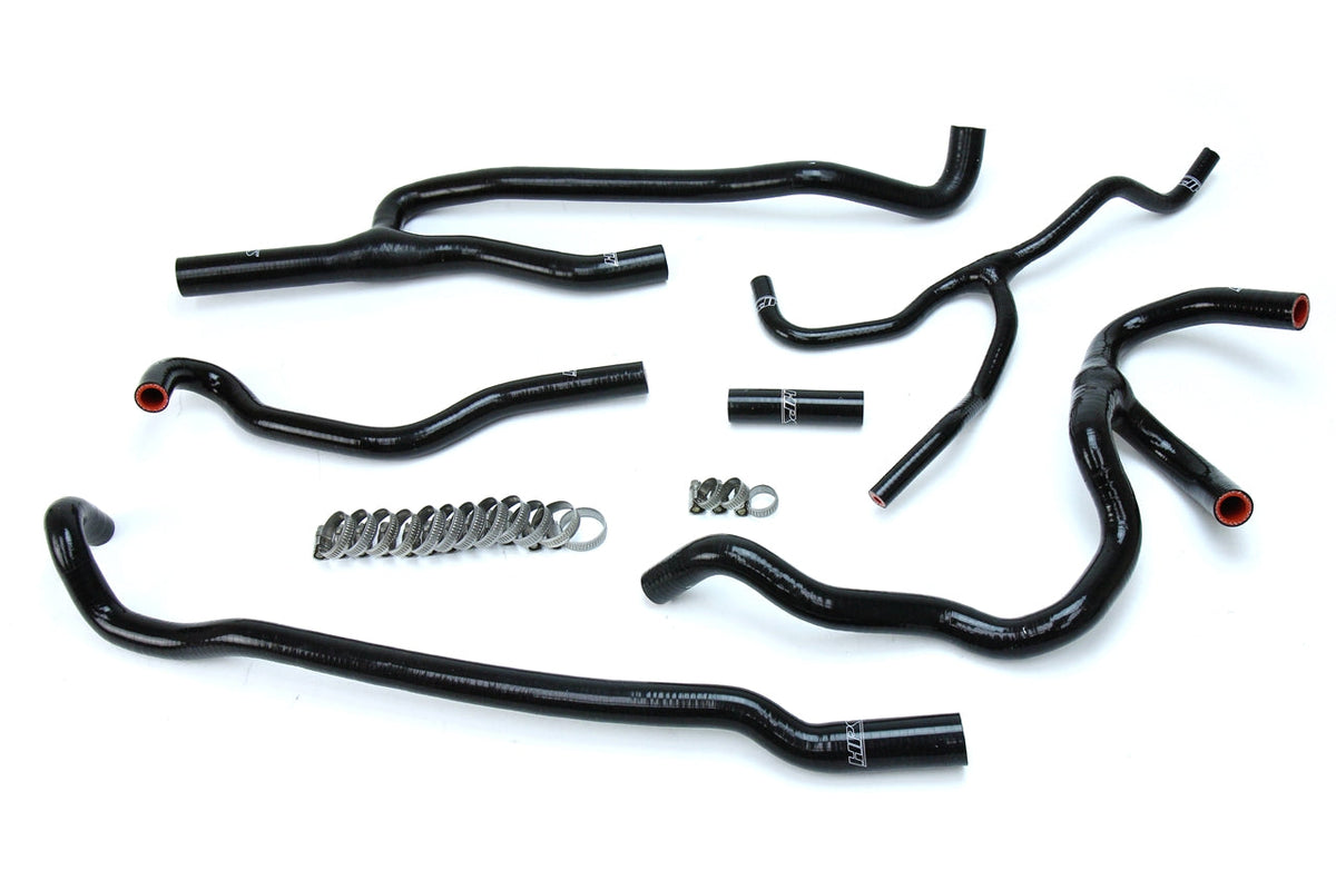 FR SPORT HPS Performance Products HPS Black Reinforced Silicone Heater Hose Kit Coolant Chevy...
