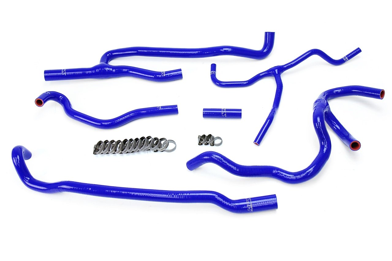 HPS Performance HPS Silicone Heater Coolant Hose Kit Chevy 2016-2020 Camaro SS Coupe 6.2L V8, 57-1660