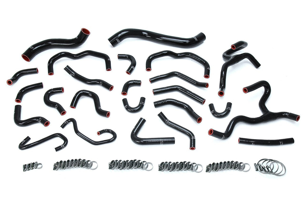 FR SPORT HPS Silicone Radiator + Heater Coolant Hose Kit Toyota 2008-2016 Land Cruiser 5.7L V8,...