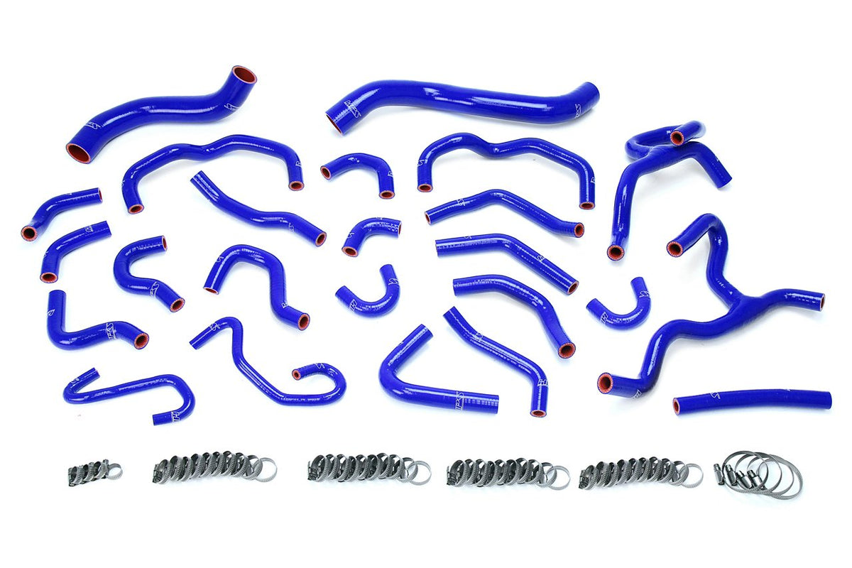 FR SPORT HPS Silicone Radiator + Heater Coolant Hose Kit Toyota 2008-2016 Land Cruiser 5.7L V8,...