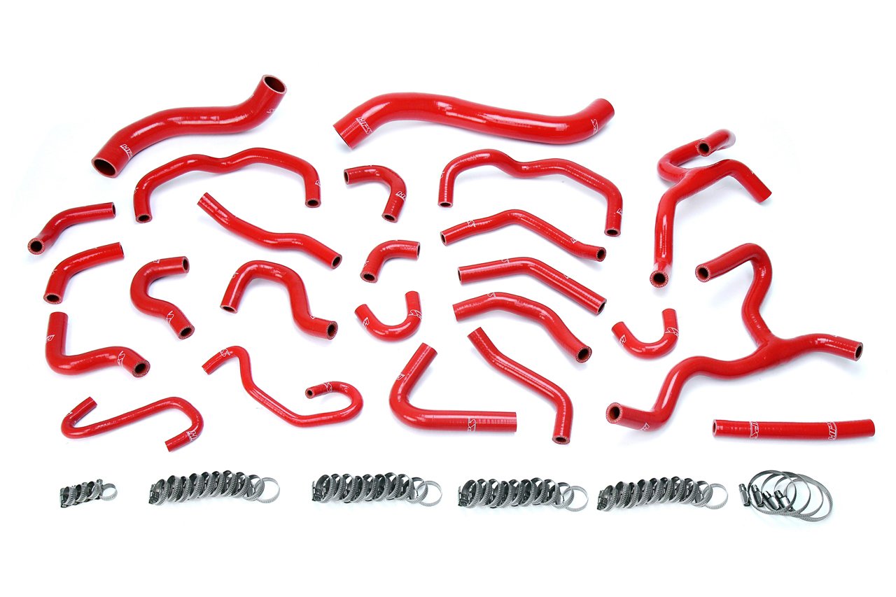 HPS Performance HPS Silicone Radiator + Heater Coolant Hose Kit Lexus 2008-2016 LX570 5.7L V8, 57-1670
