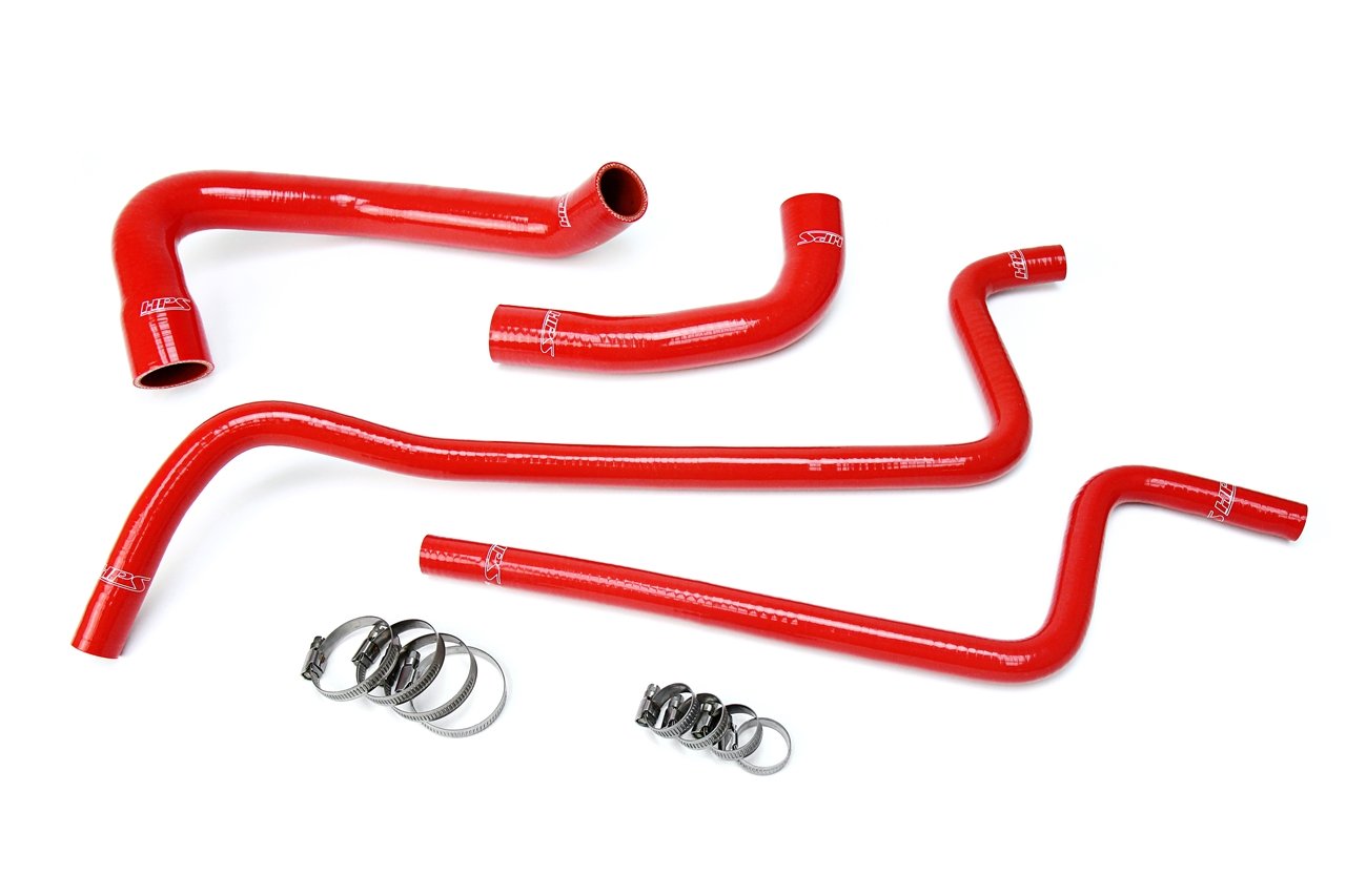 HPS Performance HPS Silicone Radiator + Heater Coolant Hose Kit Jeep 2000-2001 Wrangler TJ 4.0L Left Hand Drive, 57-1689