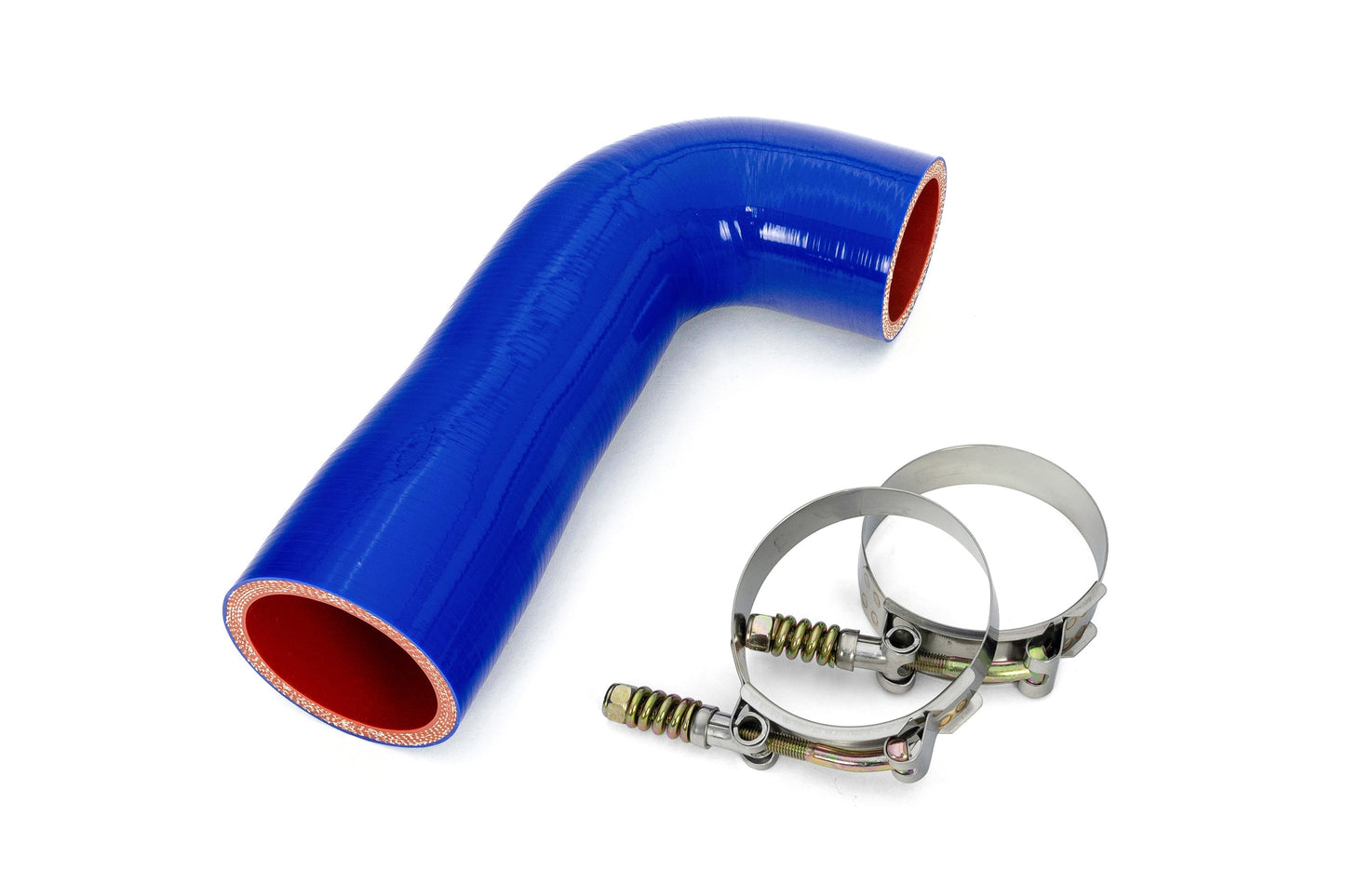 HPS Performance HPS Silicone Transmission Oil Cooler Coolant Hose Volvo Mack MP7 Engine Trucks, replace OE Part # 22882161 , 57-1714
