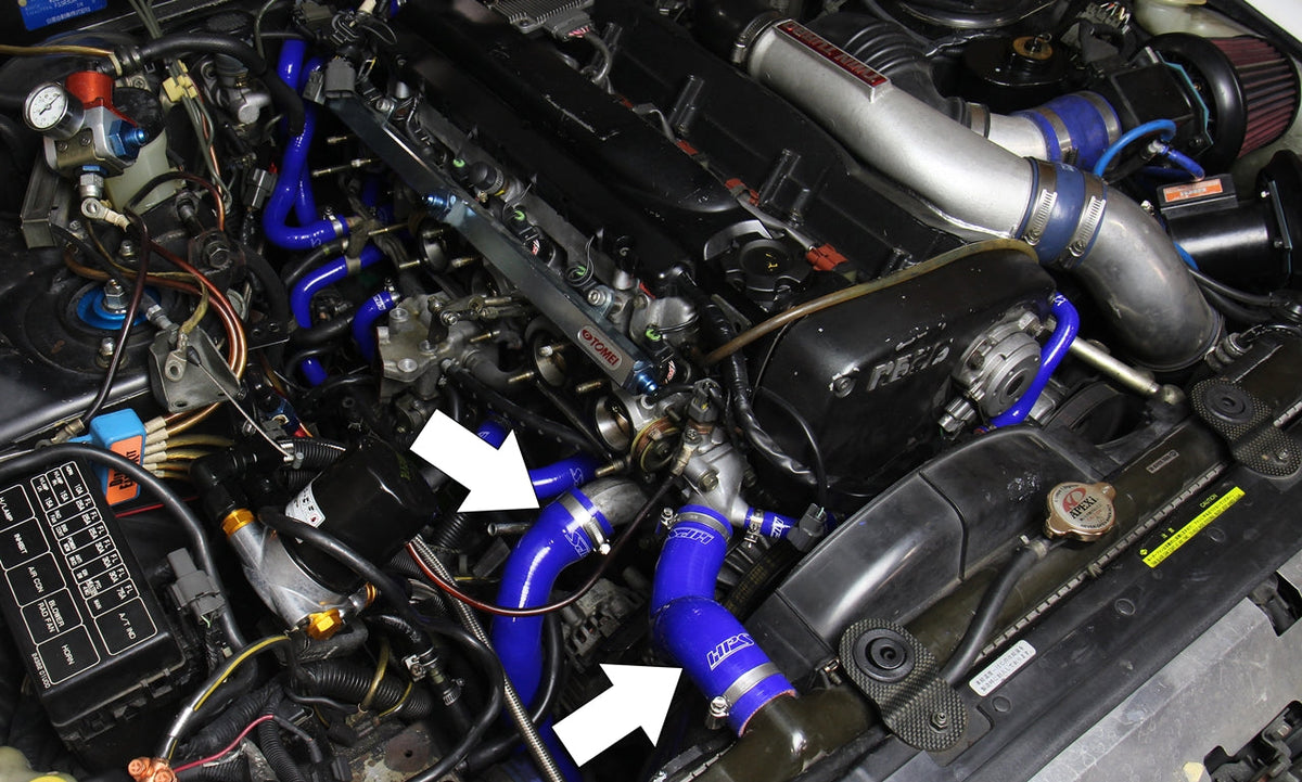 FR SPORT HPS Performance HPS Silicone Radiator Coolant Hose Kit Nissan 1989-1994 Skyline GTR R32...