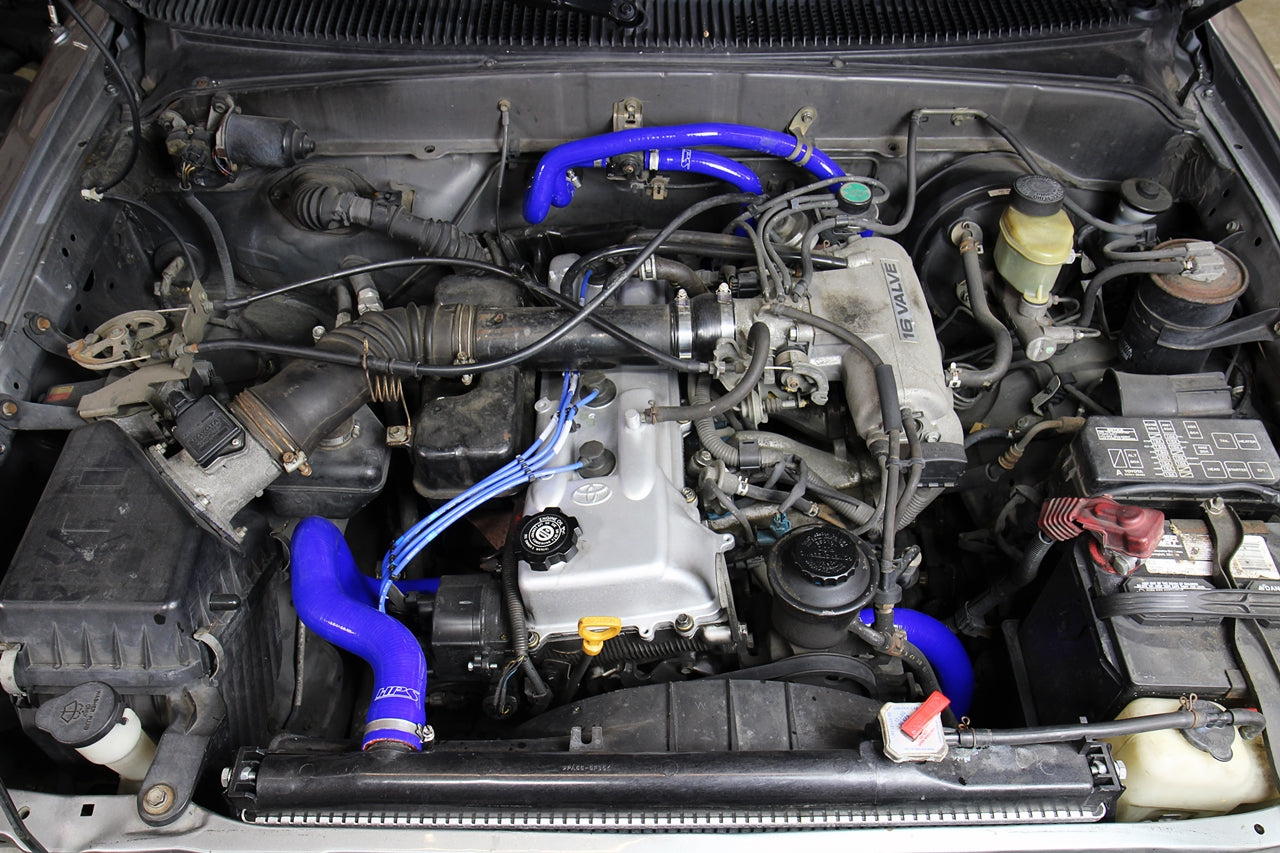 HPS Performance HPS Reinforced Silicone Radiator and Heater Hose Kit Coolant Toyota 95-04 Tacoma 2.4L / 2.7L