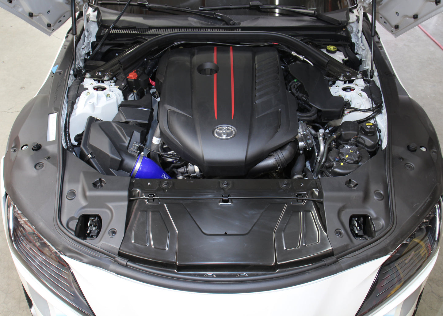 HPS Performance HPS Silicone Air Intake Tube Toyota 2020-2022 Supra 3.0L Turbo, 57-1851