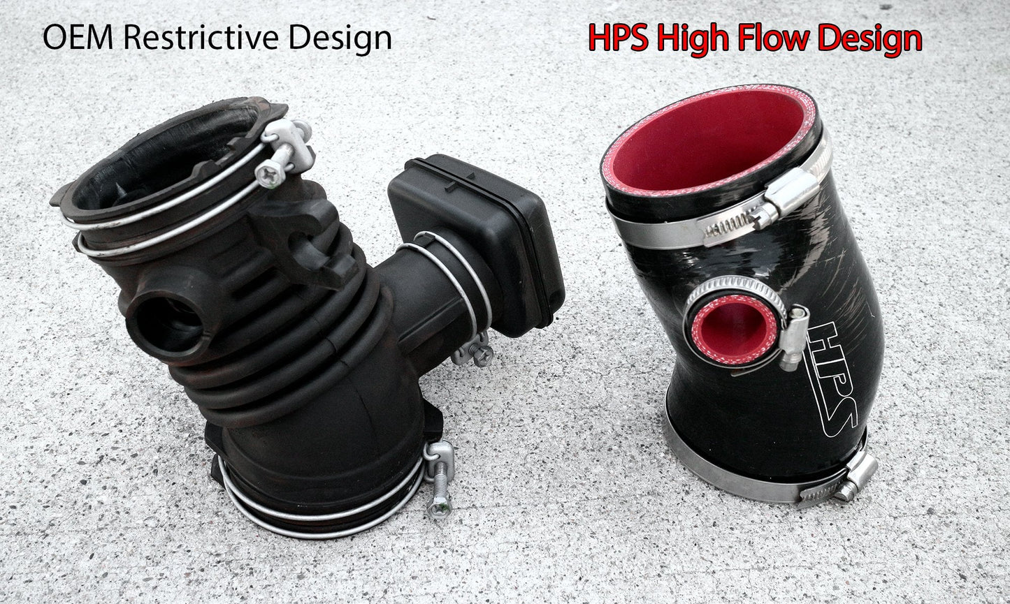 HPS Performance HPS Silicone Air Intake Hose Kit Lexus 2016-2022 RX350 3.5L V6, 57-1880