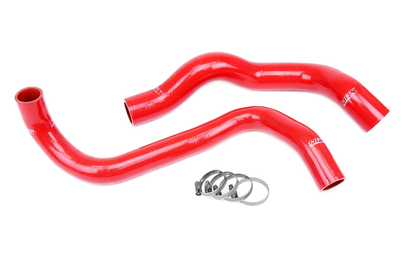 HPS Performance HPS Silicone Radiator Coolant Hose Kit Ford 1997 1998 Mustang 3.8L V6, 57-1902
