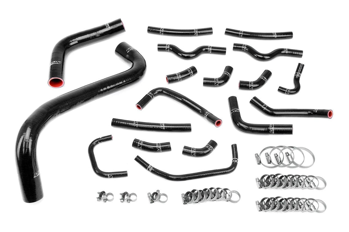 FR SPORT HPS Silicone Radiator + Heater Coolant Hose Kit, Toyota 03-07 Land Cruiser 4.7L V8 J100,...
