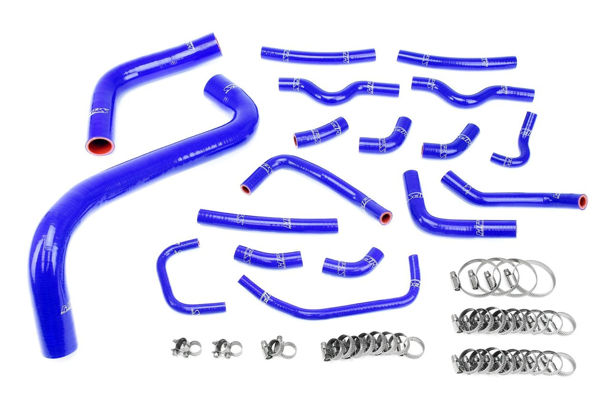 FR SPORT HPS Silicone Radiator + Heater Coolant Hose Kit, Toyota 03-07 Land Cruiser 4.7L V8 J100,...