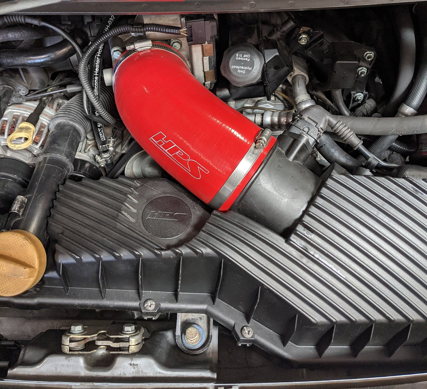HPS Performance HPS Silicone Post MAF Air Intake Hose Kit 1999-2004 Porsche 911 Carrera C2 C4 3.4L/3.6L F6, 57-2077