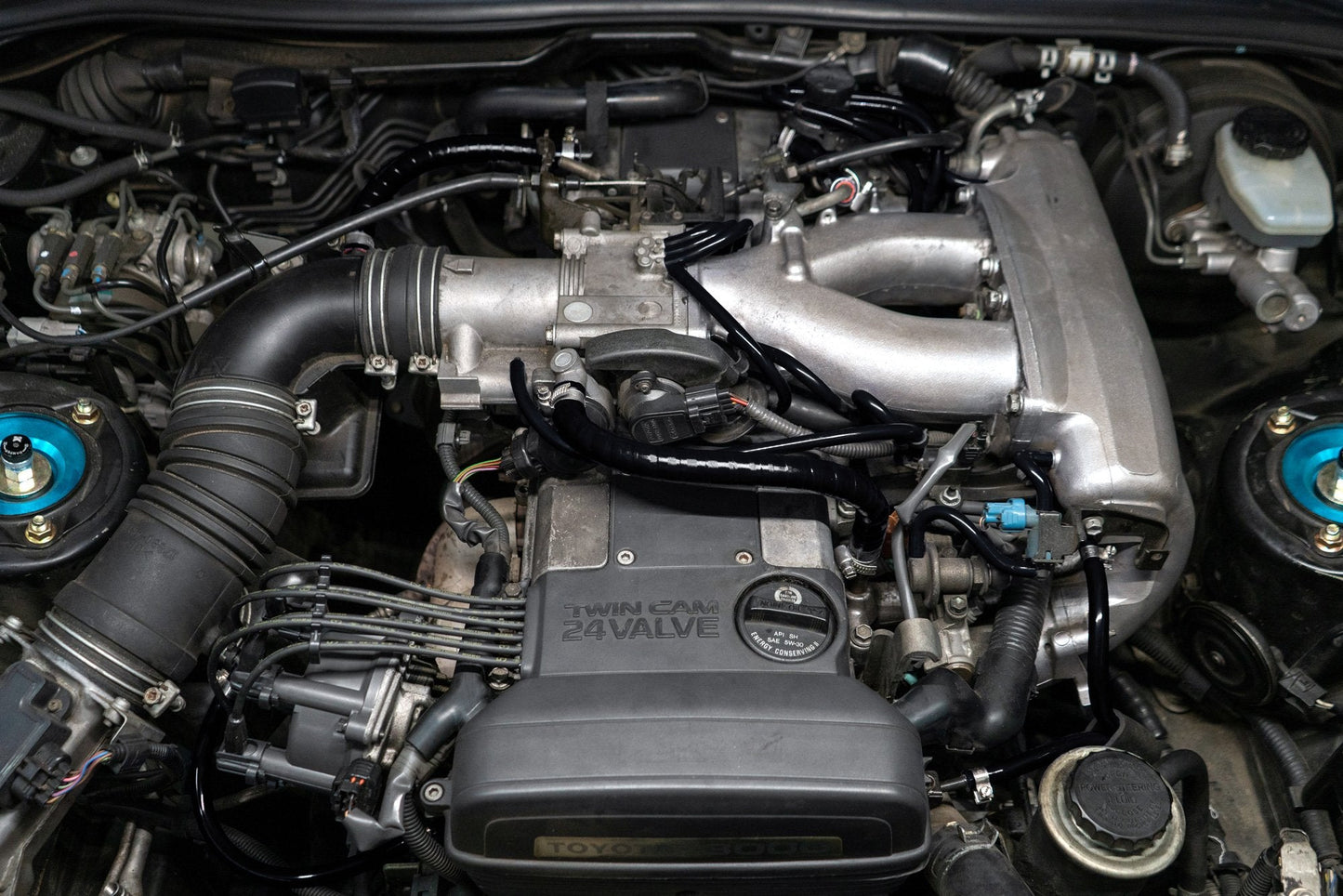 HPS Performance HPS Silicone Vacuum Hose Kit Toyota 93-98 Supra MK4 Non Turbo 57-2013