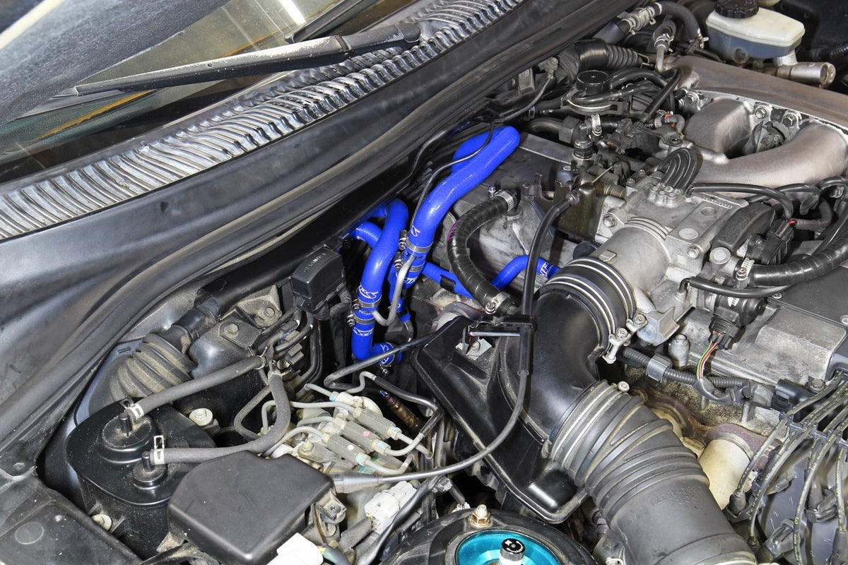 FR SPORT HPS Performance HPS Silicone Coolant Hose Kit Toyota 1993-1998 Supra Non Turbo 2JZGE...