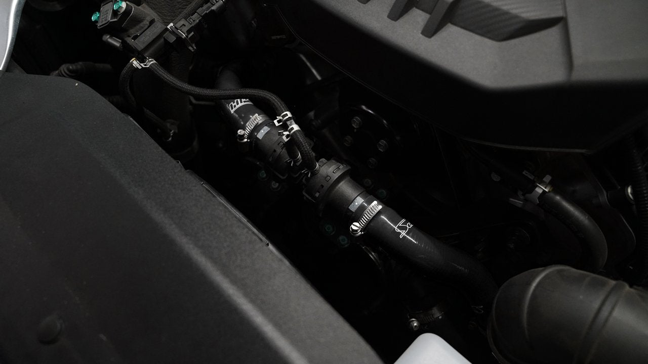 HPS Performance HPS Silicone Breather BOV Hose Kit 2018-2020 Genesis G80 3.3T V6 Twin Turbo, 57-2045