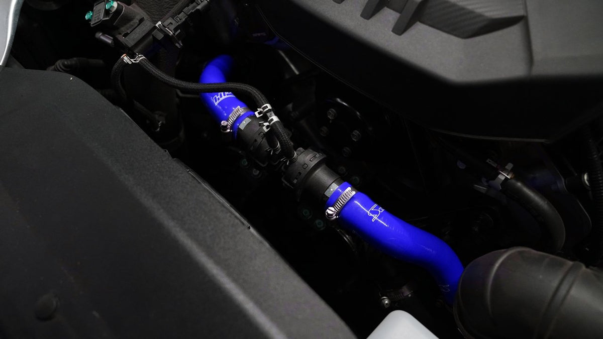 FR SPORT HPS Performance HPS Silicone Breather BOV Hose Kit 2019-2024 Genesis G70 3.3T V6 Twin...