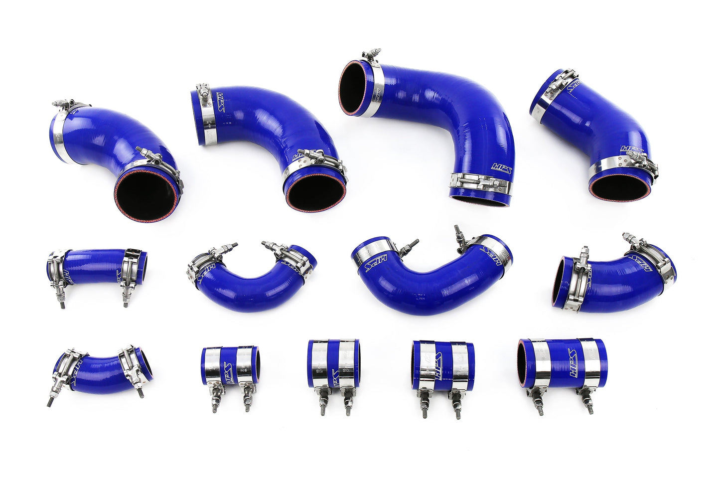 HPS Performance HPS Silicone Intercooler Hose Kit Nissan 1995-1998 Skyline GTR R33 RB26DETT, 57-2097