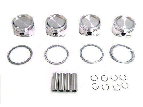CP-Carrillo CP Piston Forged Aluminum Custom Piston Kit CA18 4 Cylinder 07QCK