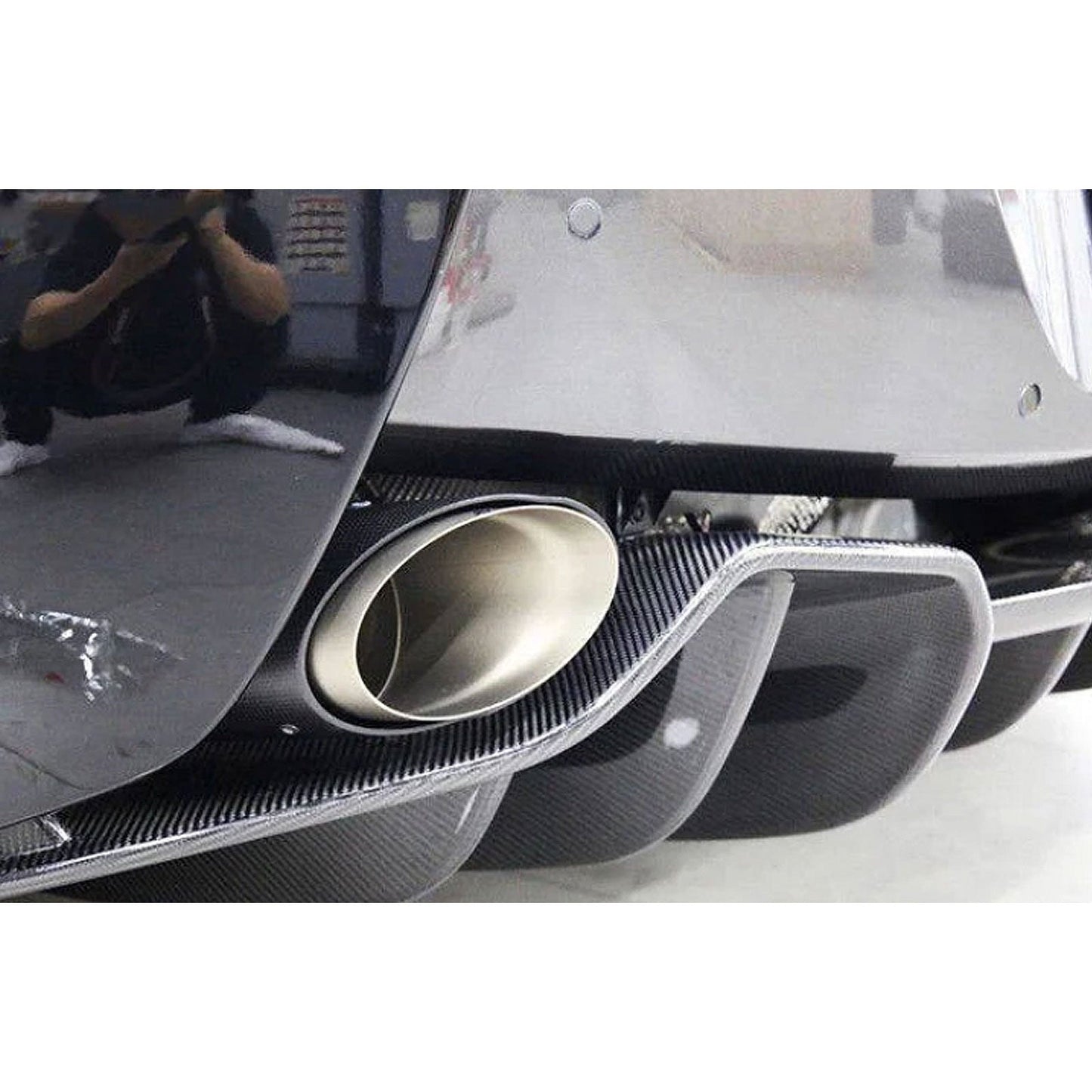 Dry Carbon Fiber Rear Diffuser for McLaren 540C 570S 570GT