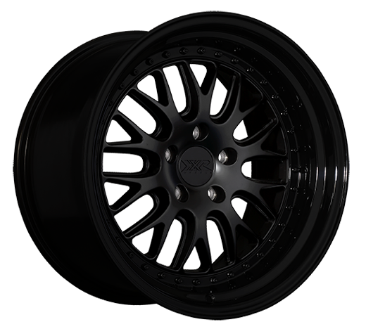 XXR 570 Wheel Flat Black / Gloss Black Lip 18x9.5 +35 5x100