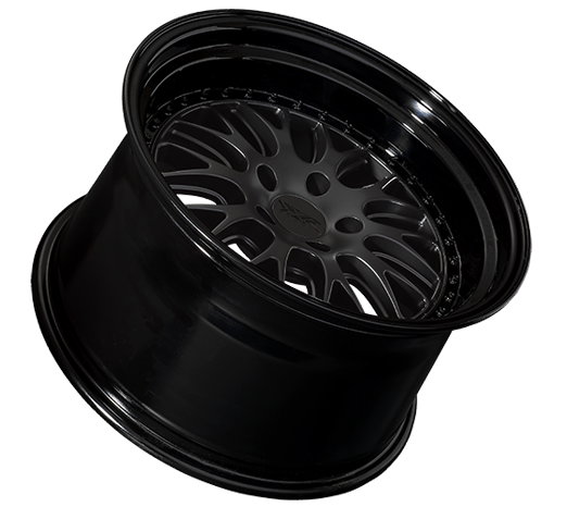 XXR 570 Wheel Flat Black / Gloss Black Lip 18x8.5 +35 5x120