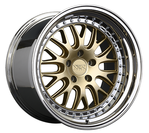 FR SPORT XXR 570 Wheel Hyper Gold / Platinum Lip 18x9.5 +35 5x100