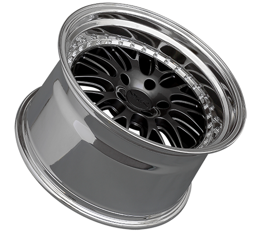 XXR 570 Wheel Graphite / Platinum Lip 18x9.5 +35 5x4.5