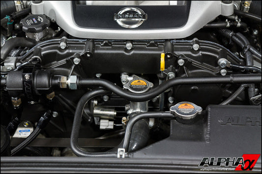 FR SPORT AMS Performance 2009+ Nissan GT-R R35 (LHD Only) Alpha Fuel Cooler Kit w/Alpha Fuel...