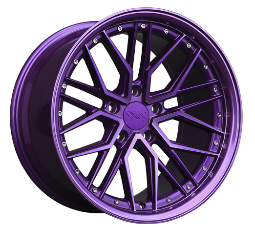 XXR 571 Wheel Diamond Cut Purple 18x8.5 +35 5x120