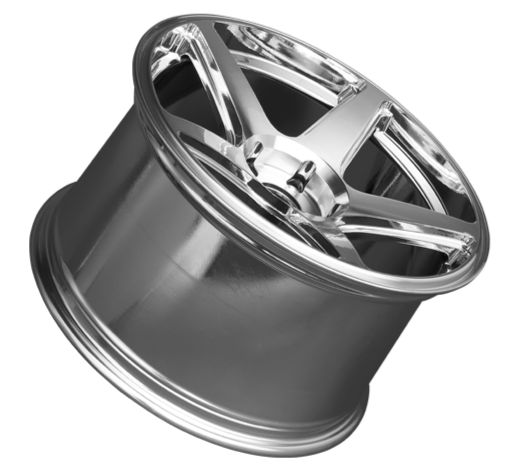 FR SPORT XXR 575 Wheel Machined / Platinum 18x8.5 +35 5x4.5 - View 2