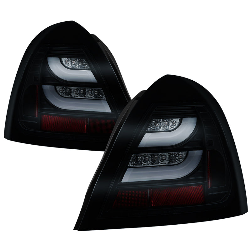 FR SPORT Spyder 04-08 Pontiac Grand Prix Light Bar LED Tail Light - Black Smoke...