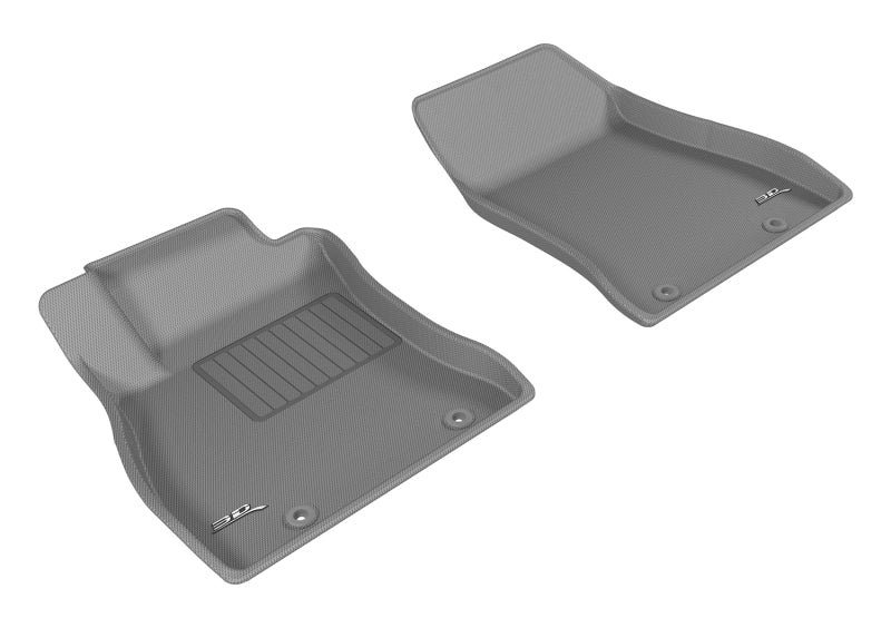 3D MAXpider 2013-2019 Nissan Sentra Kagu 1st Row Floormat - Gray L1NS07611501