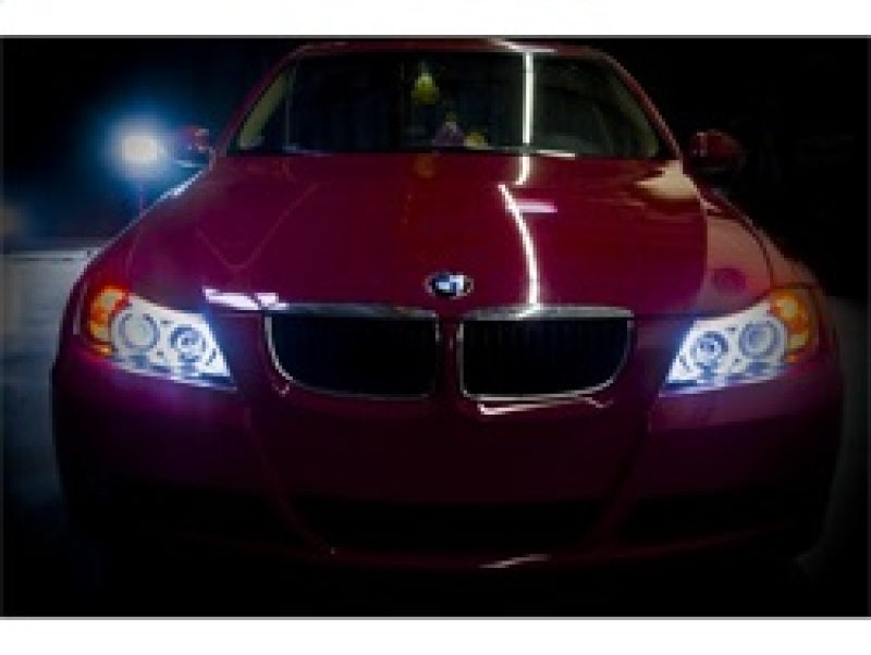 Spyder BMW E90 3-Series 06-08 4DR Projector CCFL Halo - Eyebrow Bulb Blk- PRO-YD-BMWE9005-CCFL-BK 5029652