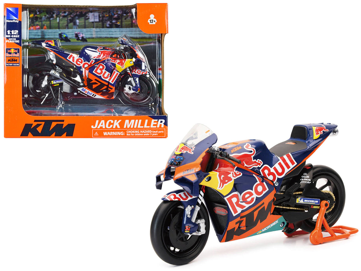 Rapid Vehicles KTM RC16 Motorcycle #43 Jack Miller "Red Bull KTM Factory Racing" MotoGP World...