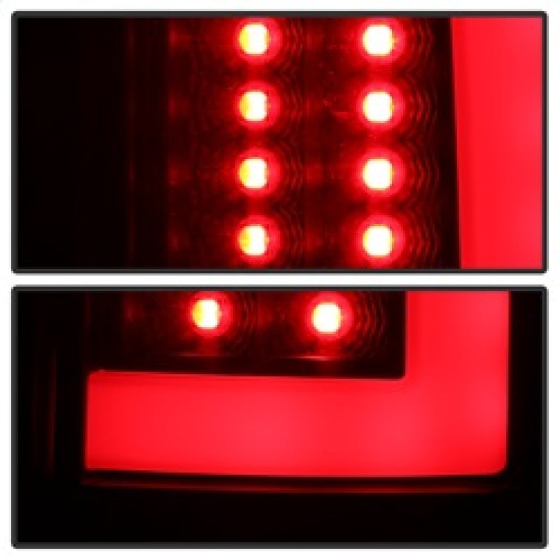 Spyder 07-09 Dodge Ram 2500/3500 V3 Light Bar LED Tail Lights - Black (ALT-YD-DRAM06V3-LBLED-BK) 5084262