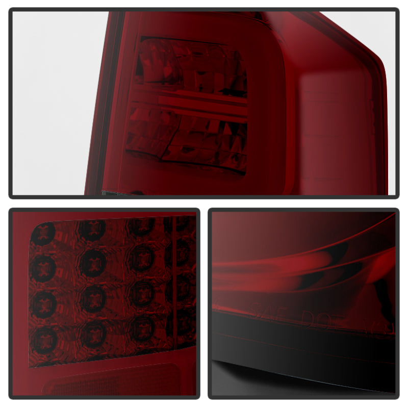 FR SPORT Spyder Toyota Tundra 2014-2016 Light Bar LED Tail Lights Red Smoke ALT-YD-TTU14-LED-RS...