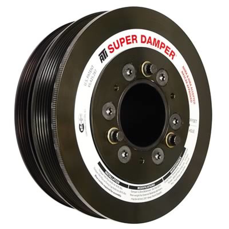 FR SPORT ATI Damper - 7.425in - Steel LW - 6/4 Grv - LS3 Camaro - 10-15 - Gen 3 Vortec Truck - LS...