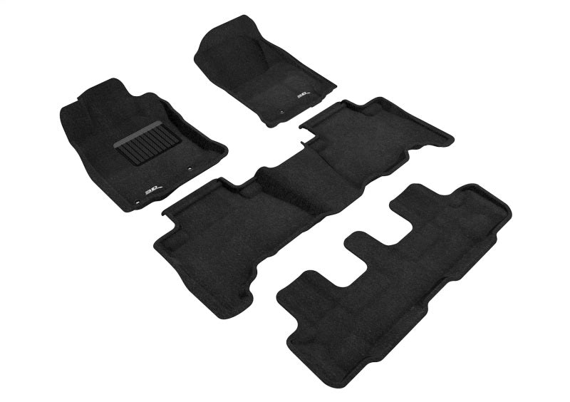 3D MAXpider 13-24 Toyota 4Runner 7-Seat Elegant Black R1 R2 R3 (Post) L1TY12804709