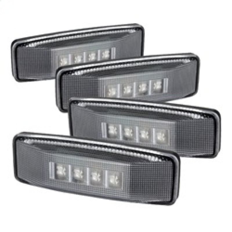 FR SPORT SPYDER Xtune Dodge Ram 94-02 Dually 2 Red LED+2 Amber LED Fender Lights 4pcs Clear...