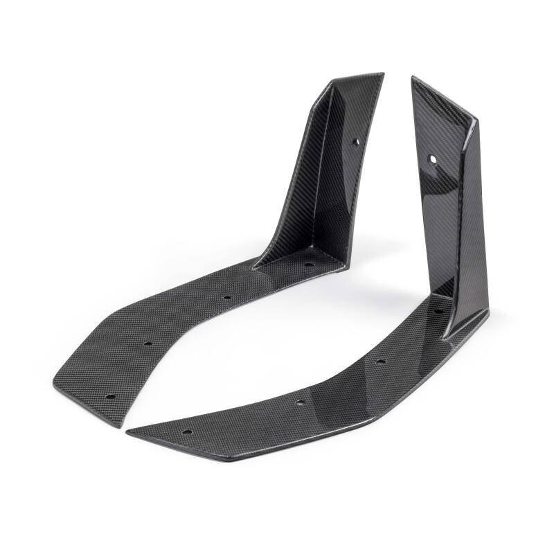 Anderson Composites 2024 Ford Mustang Type-GT5 Carbon Fiber Front Splitter Wickers AC-FBC24FDMU-GT5