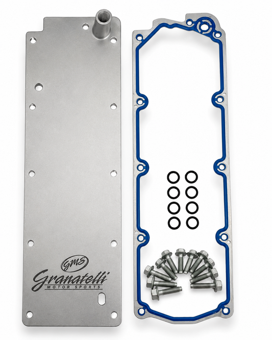 Granatelli Cast Valley Pan Cover – LS Gen IV Engine – Performance Replacement - 595003