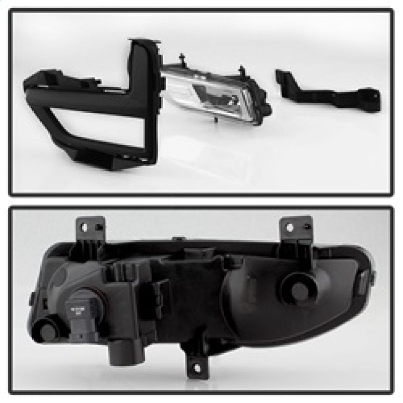 Spyder 17-18 Nissan Rogue (Will Not Fit Sport Models) OEM Fog Lights w/Switch - Clear (FL-NR2017-C) 5084927