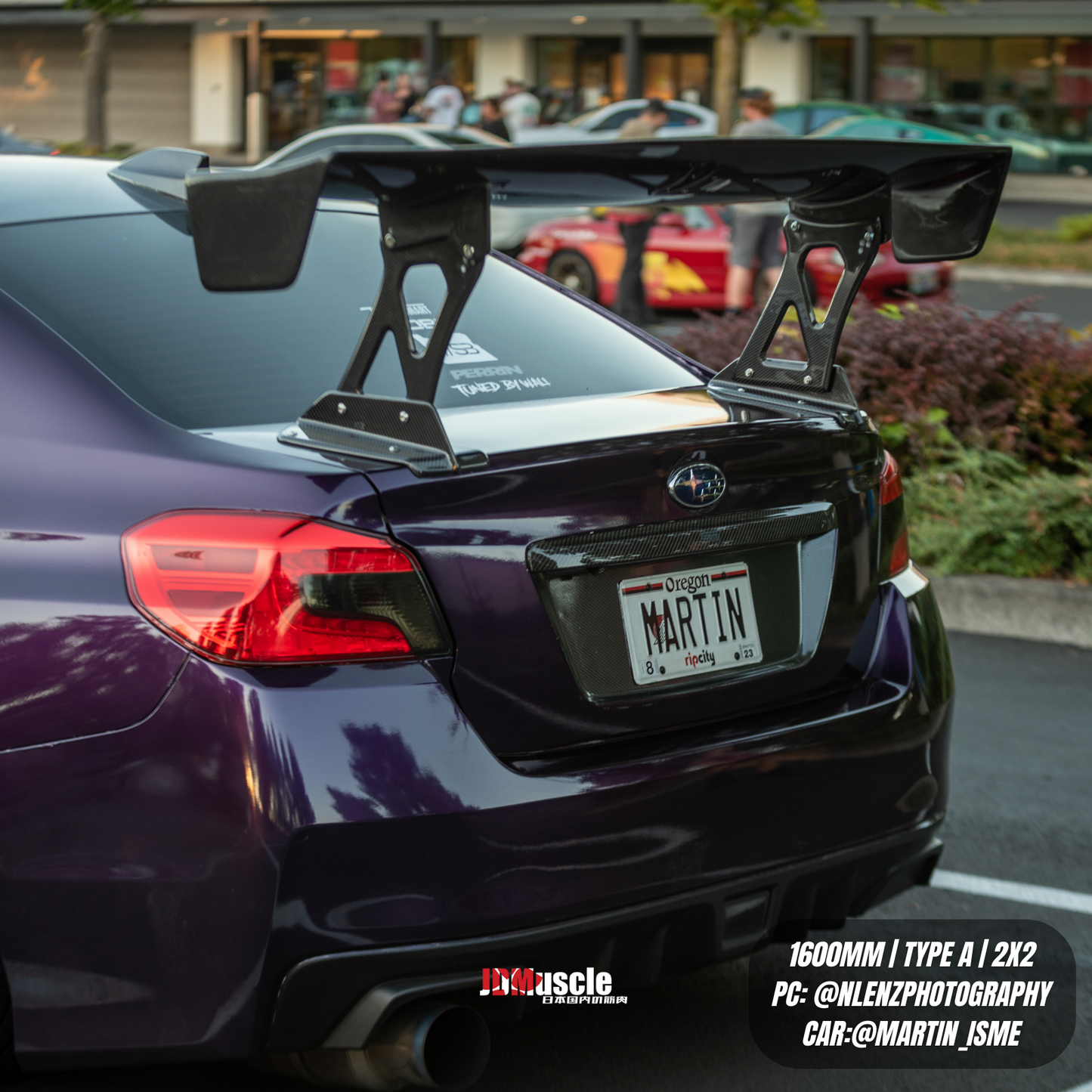 JDMuscle [15-21 WRX/STI] VS Style Full Carbon Fiber Euro GT Wing *Speical Order*No Cancellation*