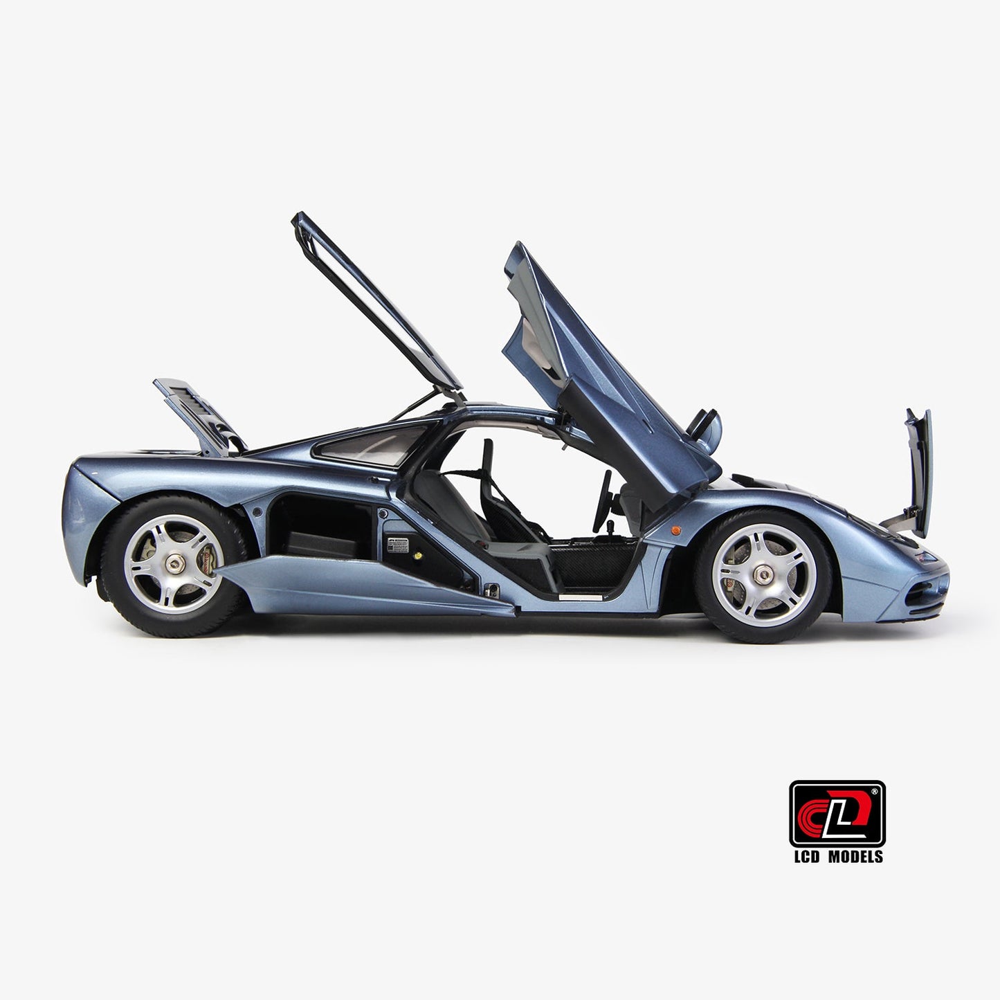 LCD 1993 Mclaren F1 XP5 Frozen Blue Metallic 1:18