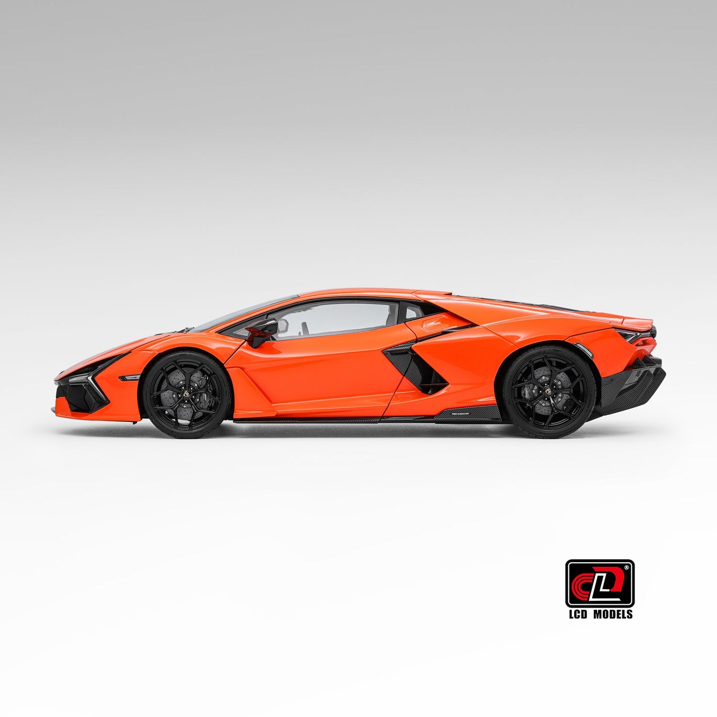 LCD 2024 Lamborghini Revuelto Orange 1:18