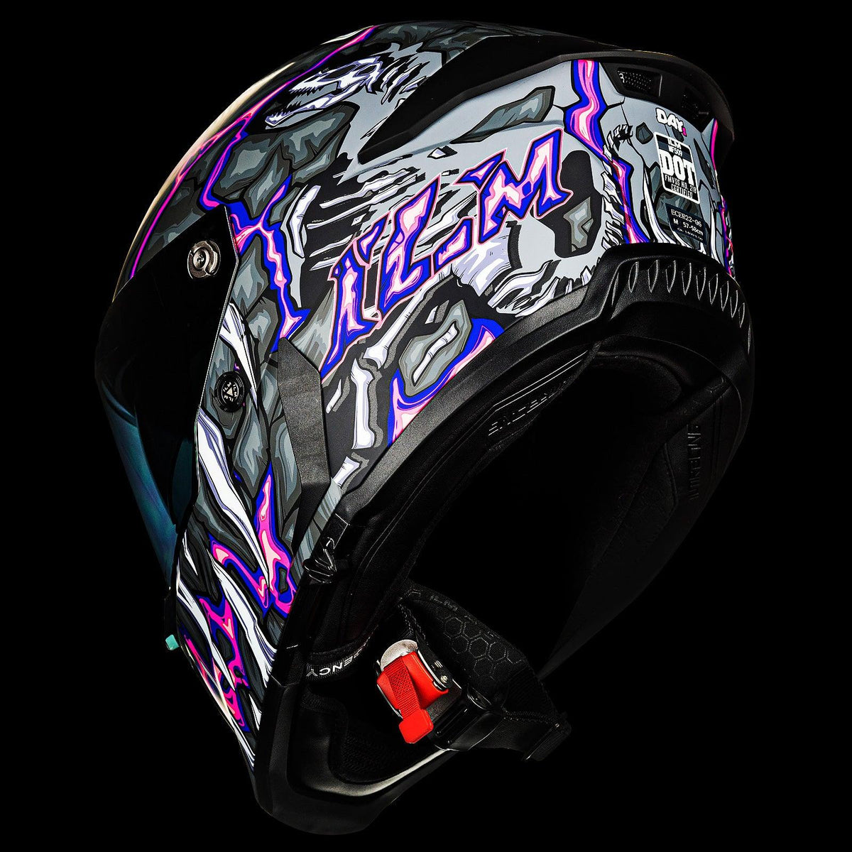 ILM Full Face Motorcycle Helmets Racing Helmet Model MF509