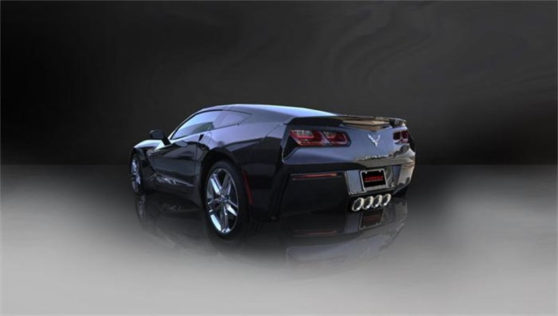 Corsa Performance 2014 Chevy Corvette C7 Coupe 6.2L V8 AT/MT 2.75" Valve-Back Dual Rear