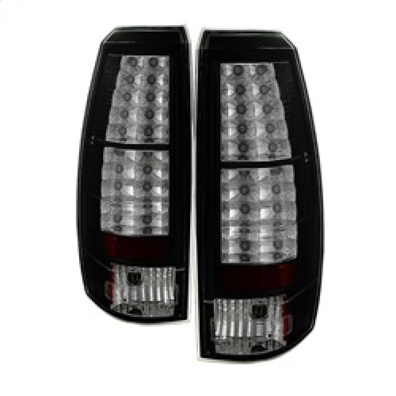 FR SPORT Spyder Chevy Avalanche 07-13 LED Tail Lights Black ALT-YD-CAV07-LED-BK 5032461 - View 3