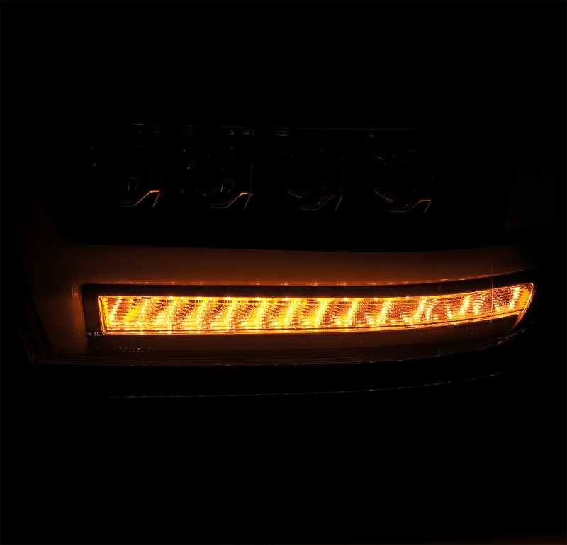 FR SPORT AlphaRex 19-20 Ram 1500HD NOVA LED Proj Headlight Plank Style Matte Blk w/Activ...
