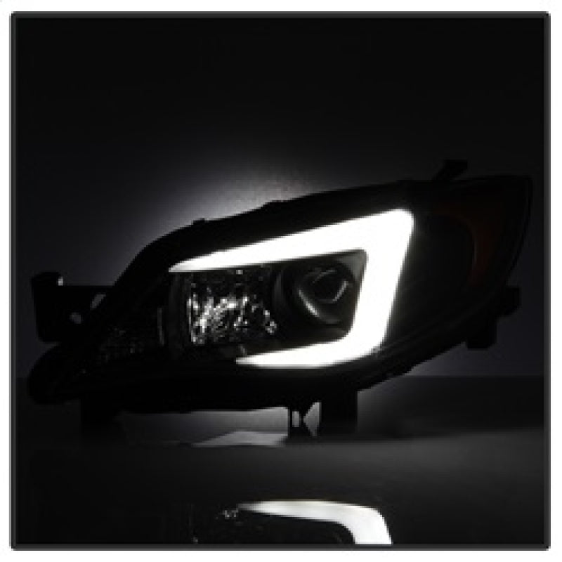 FR SPORT Spyder Subaru WRX 08-09 Projector Headlights - HID Model Only - Black...