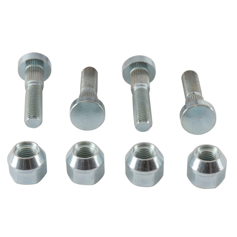 All Balls Racing 12-13 Yamaha YFM300 Grizzly Wheel Stud & Nut Kit Rear 85-1017
